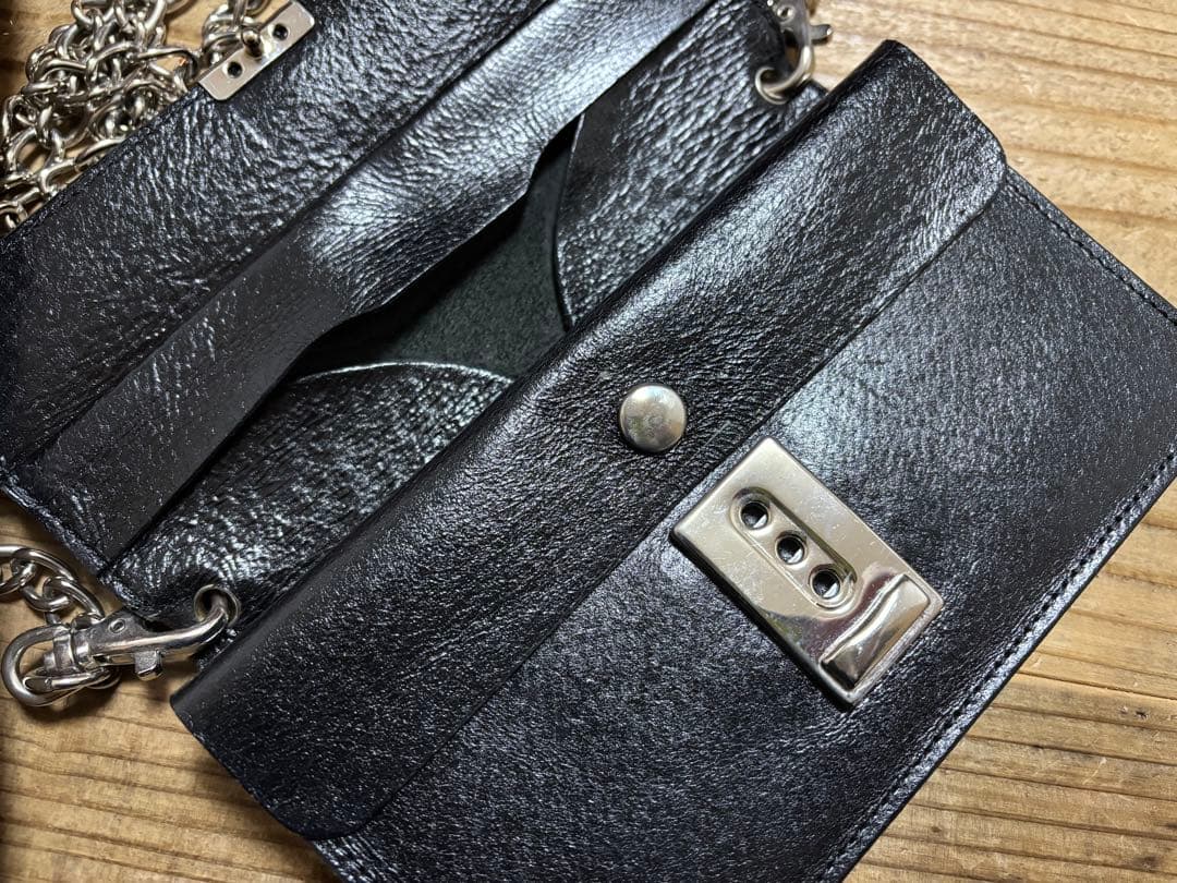 コムデギャルソン　蛇腹　チェーンウォレット