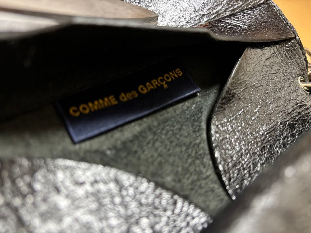 コムデギャルソン　蛇腹　チェーンウォレット