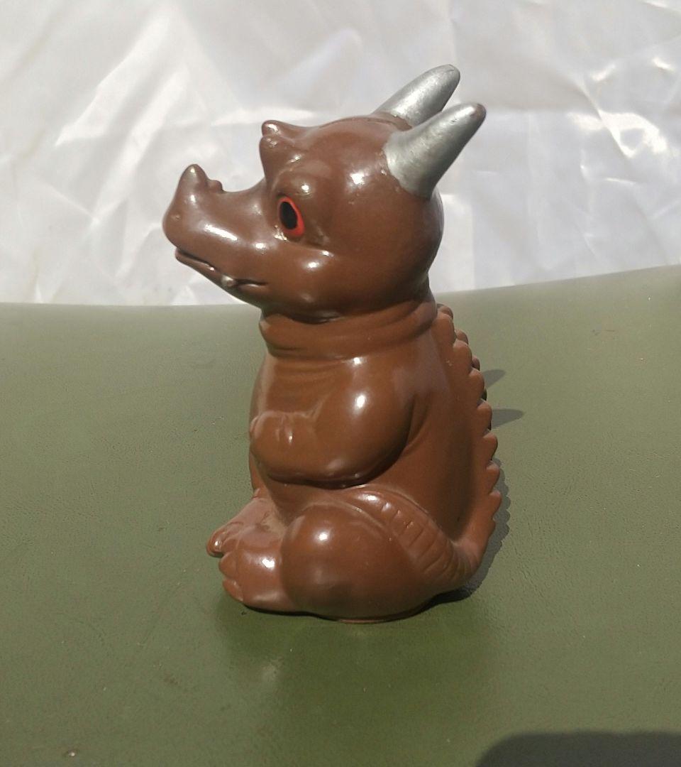 怪獣 フィギュア マルサン 赤ちゃんパゴス ウルトラQ貯金箱シリーズ 当時物