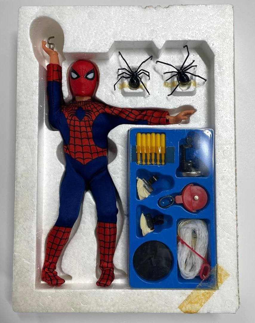 スーパーアクション　スパイダーマン　箱入り　開封品