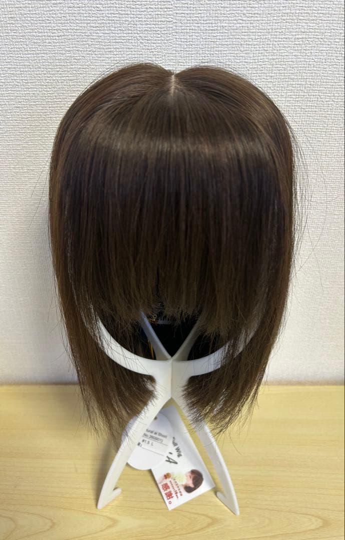 【新品未使用】メルカリ祭限定セール中❣️人毛100%フルウィッグ　ショート　L