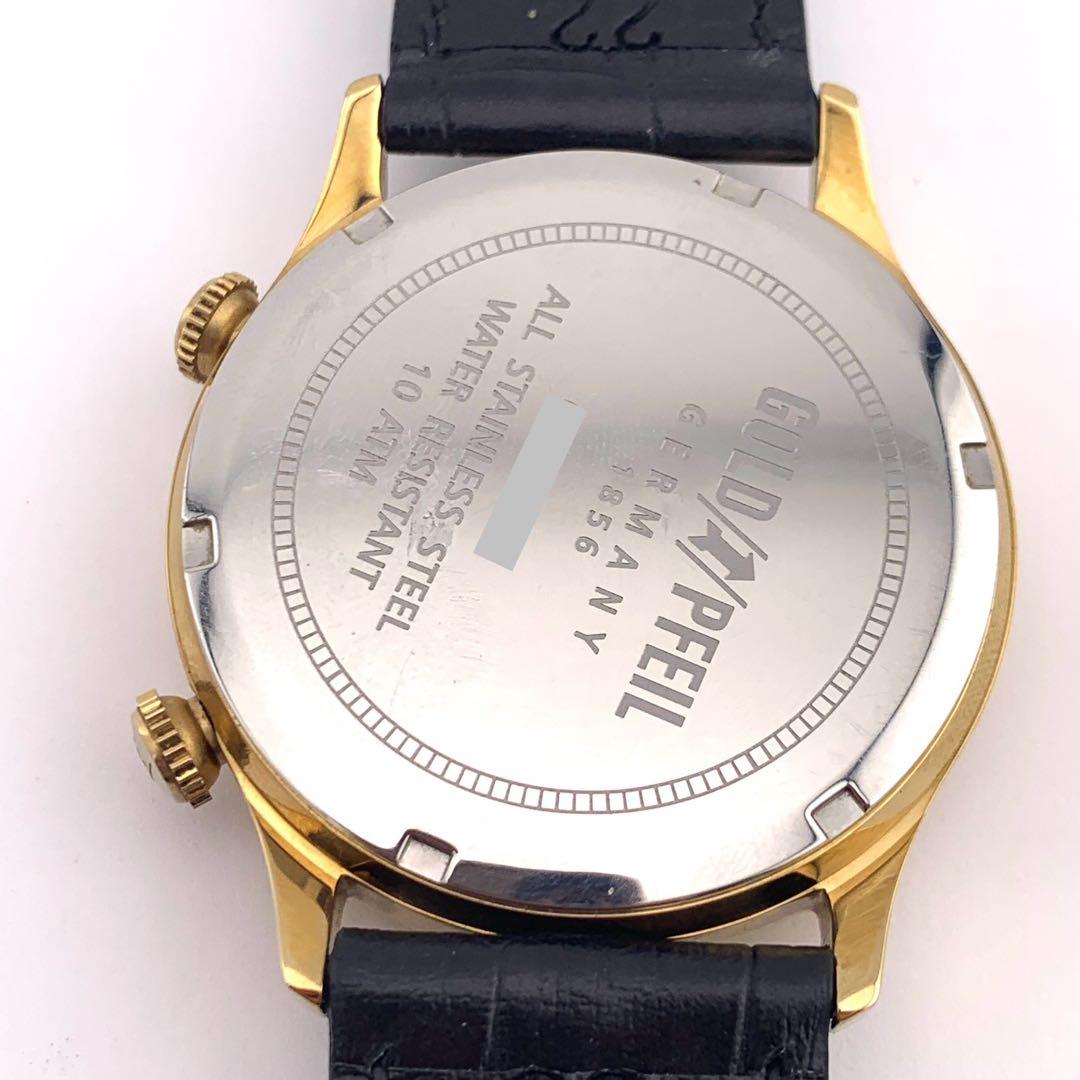 7-5105 GOLD PFEIL G21000 ワールドタイム 腕時計