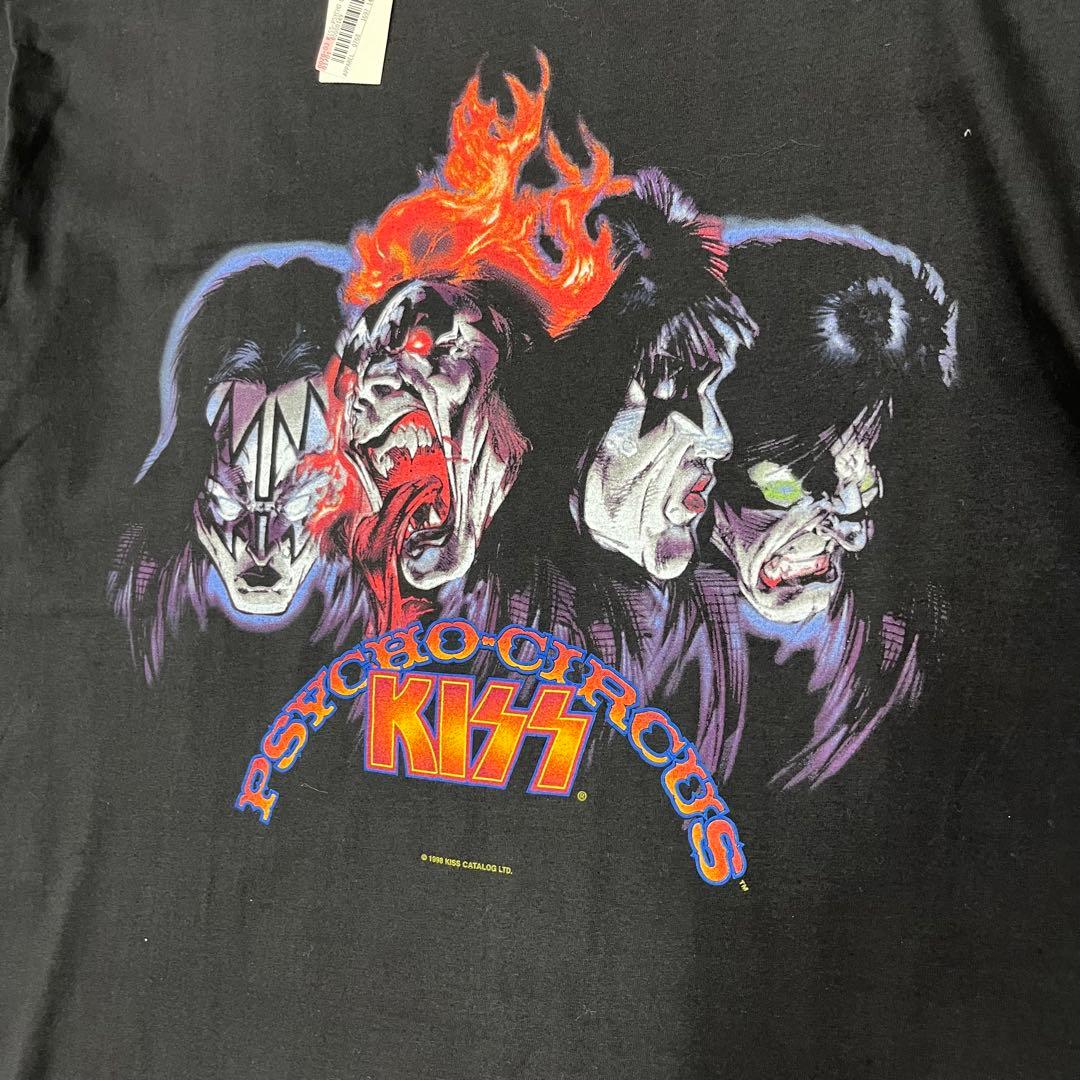 90s デッドストック CRONIIS KISS バンドTシャツ Lサイズ