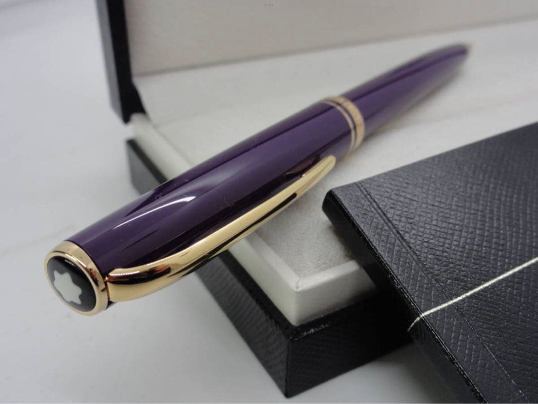 未使用に近い品！非常に稀少な軸色ダークパープル逸品！非常にレアモデル★モンブラン