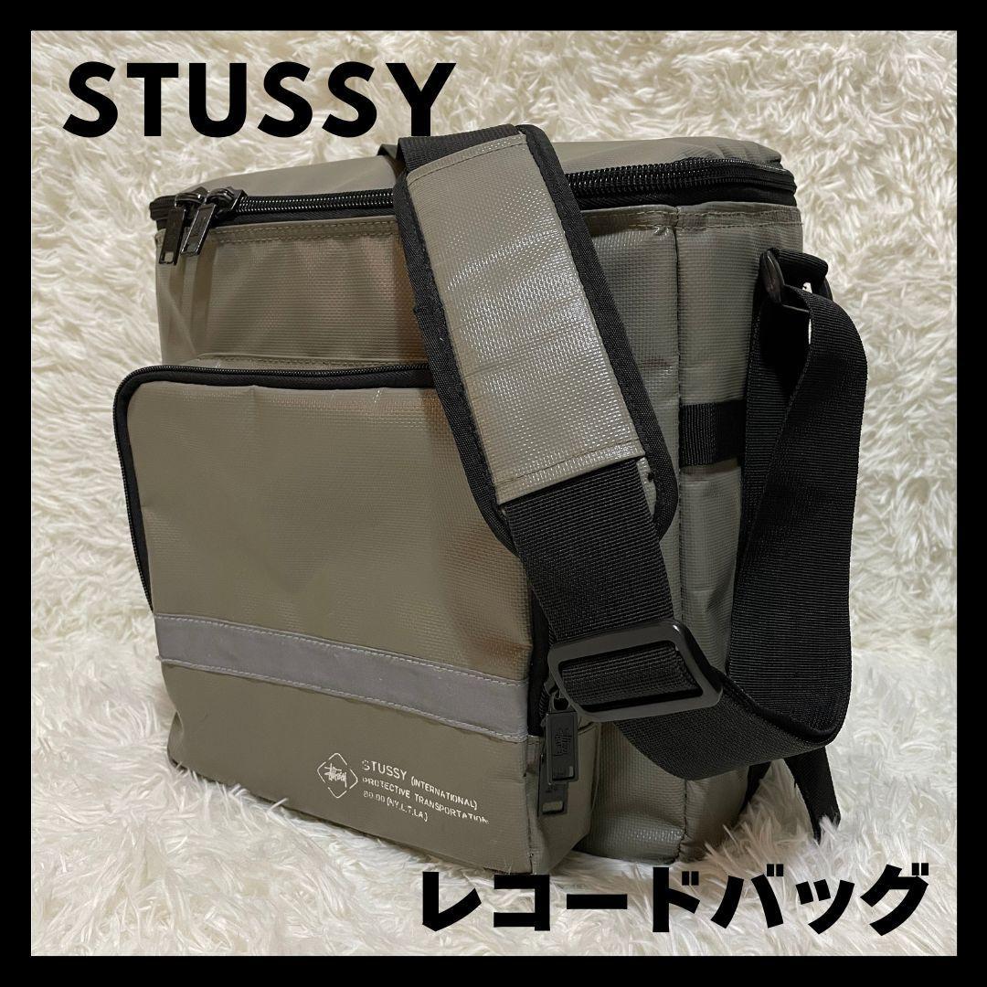 90’s old stussy　オールド ステューシー　レコードバッグ　紺タグ