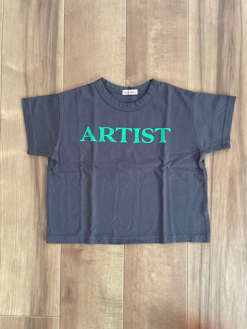 トップス ziggy zaza artist tee bright green bebe