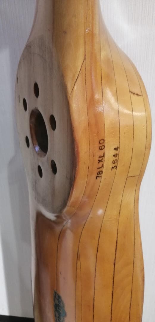 大特価【希少】 センセニッヒ プロペラ 木製 アメリカ製 飛行機 インテリア