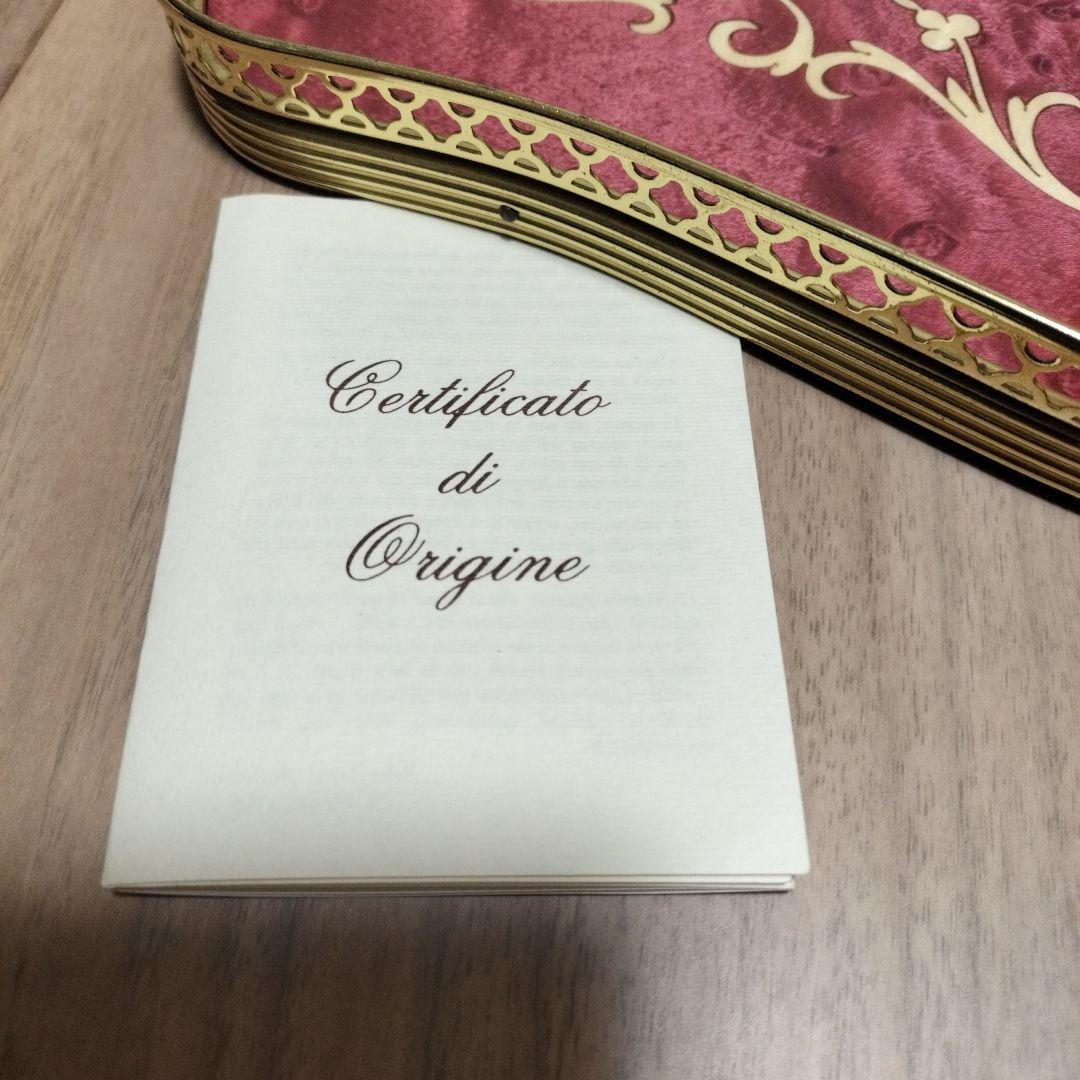 PATURZO GIOVANNI イタリア製 象嵌細工 トレー お盆