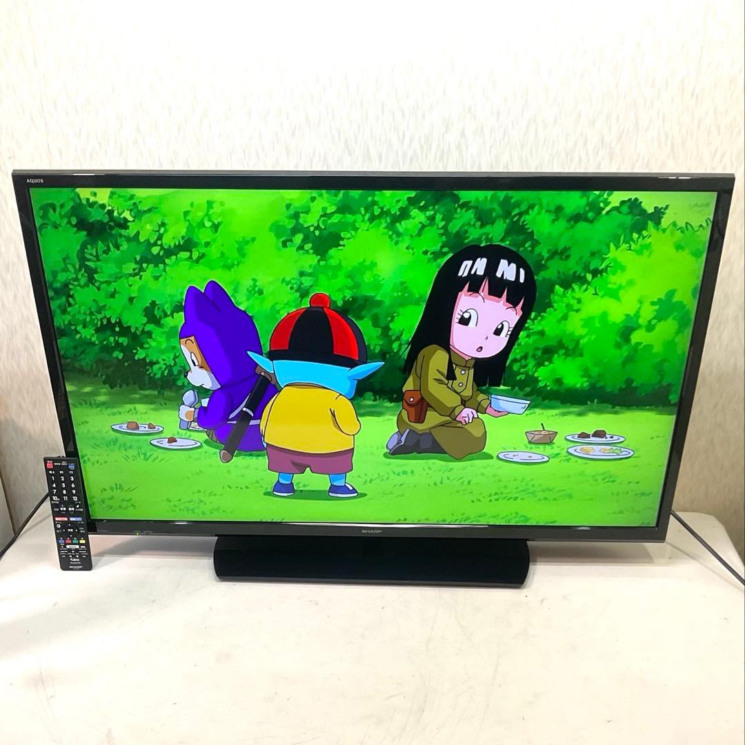 【名無しの亀】裏録対応 美品フルHD40型シャープLED液晶テレビアクオス