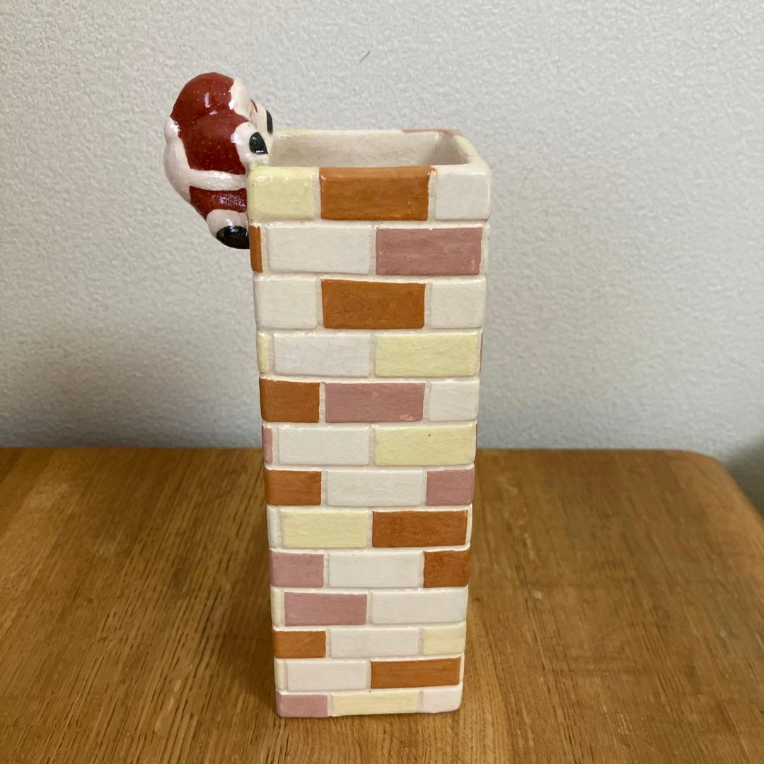 楽入　花入　サンタ　煙突サンタ