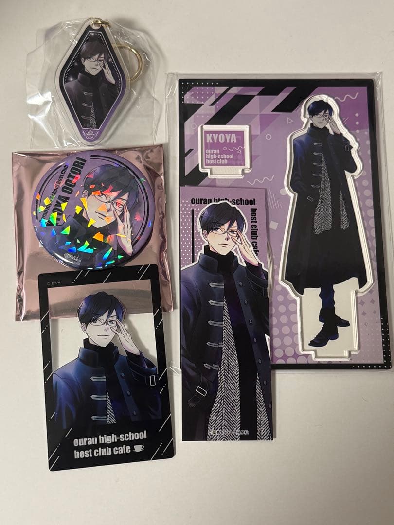 桜蘭高校ホスト部 白泉社カフェ 鳳鏡夜 5点セット