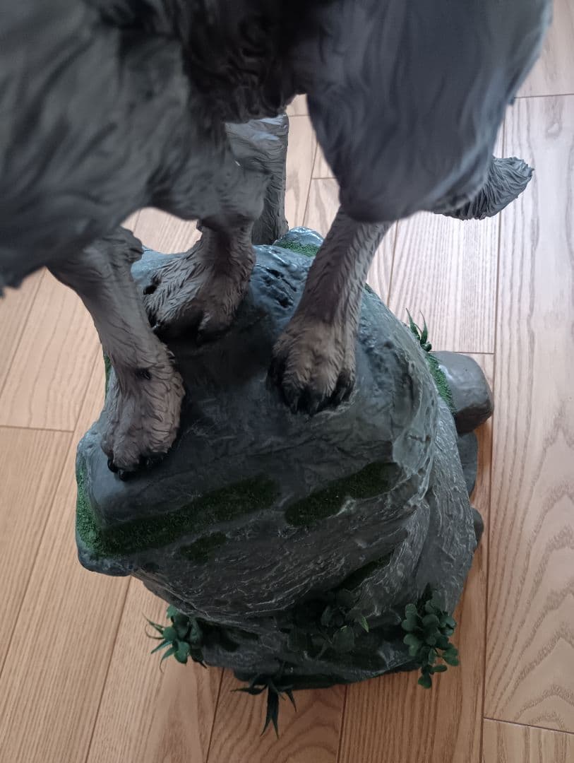 灰色の大狼シフ ダークソウル スタチュー