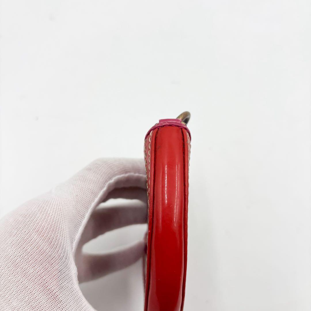 超激レア✨ コーチ 財布　ケース フルーツ チェーン ミニシグネチャー