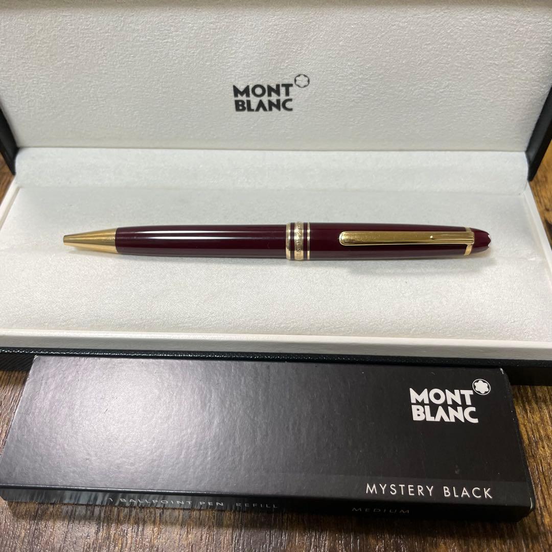 MONTBLANC マイスターシュテュック164 純正リフィル付　ボルドー