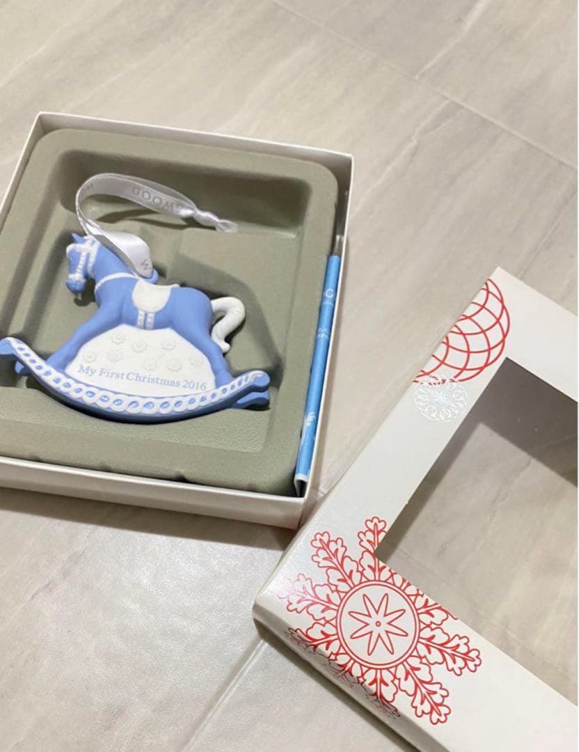 希少❣️ウェッジウッド　木馬　オーナメント♡2016 最終値下げ❣️ 本日のみ❣️