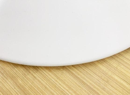 オカムラ 患者用チェア ⑤　布張り 背付 円盤脚 座面回転　ライトブルー