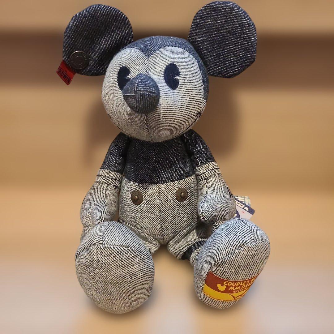 ✨美品✨EDWIN ディズニー 50周年 デニム ぬいぐるみ