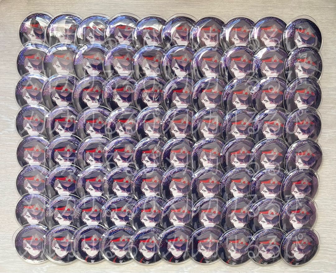 にじさんじ 加賀美ハヤト タロット 缶バッジ 5周年 80個セット