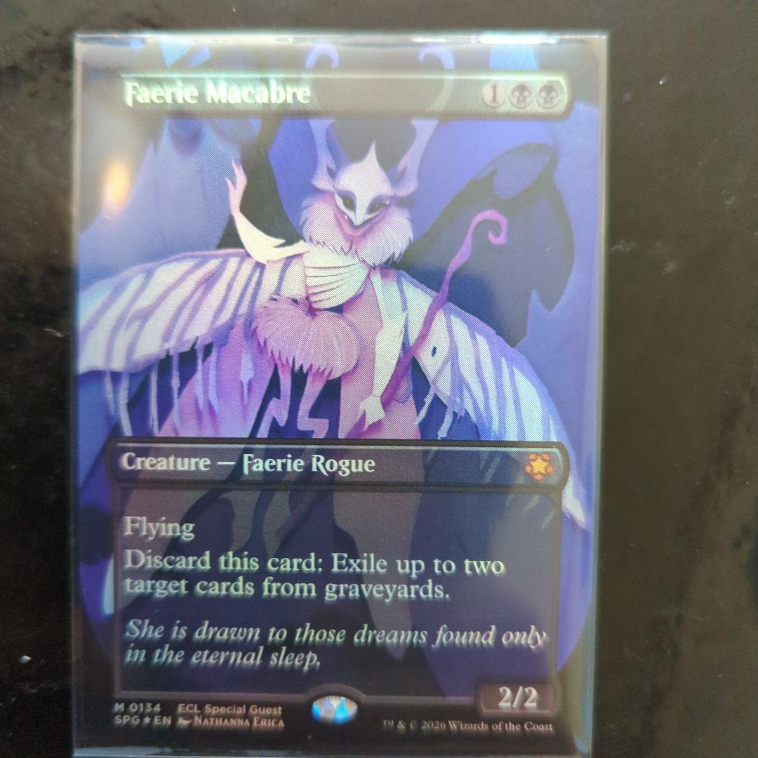 フェアリーの忌み者英語１枚ボーダーレス版foil