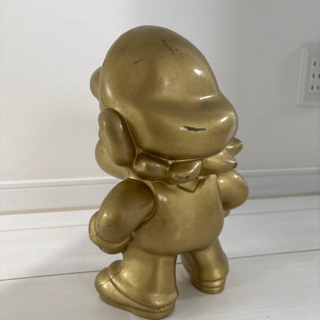 【非売品】任天堂 店頭ディスプレイ 金のマリオ像 ゴールドスーパーマリオ レア