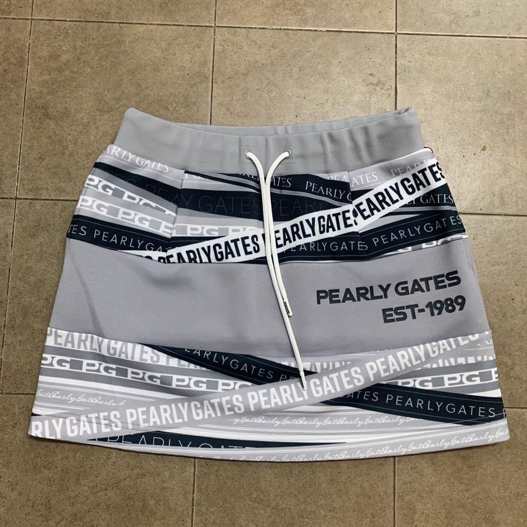 PEARLY GATES ストライプスカート サイズ1