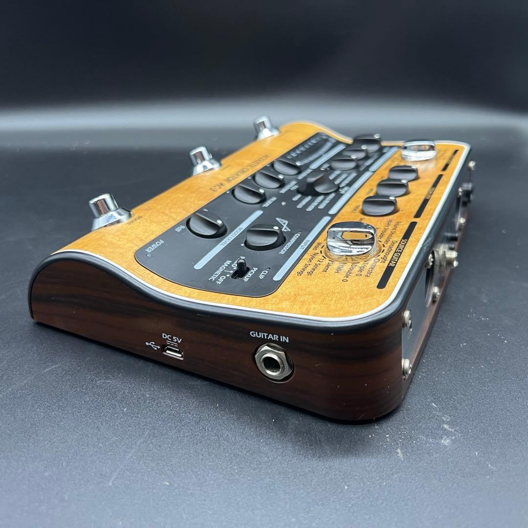 ZOOM AC-3 CREATOR アコースティックギター用エフェクター