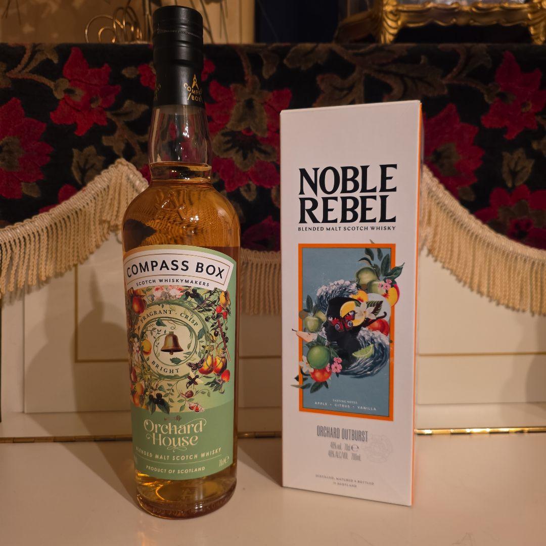 [人気商品 品薄状態]Compass Boxオ－チャード&Noble Rebel