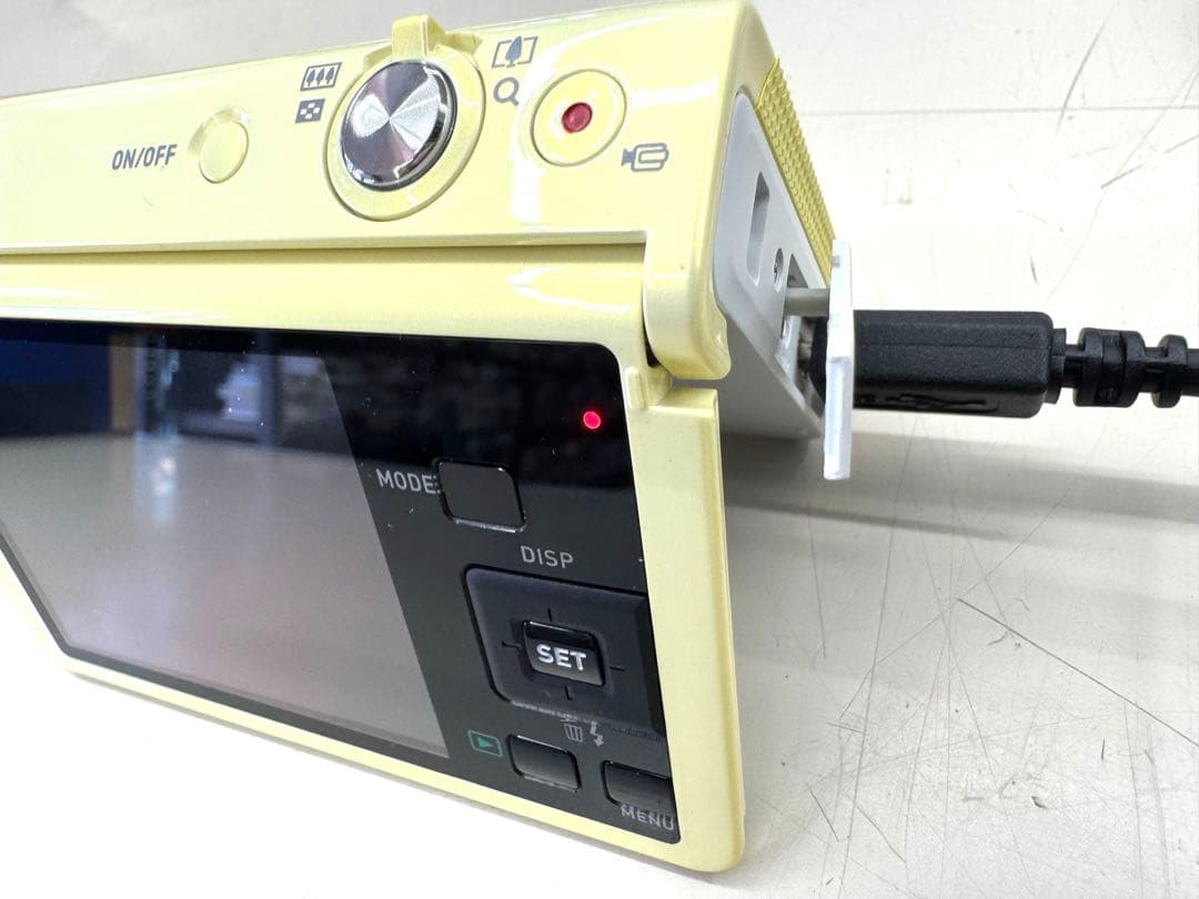 CASIO EXILIM ZR-70 イエロー コンパクトデジタルカメラ