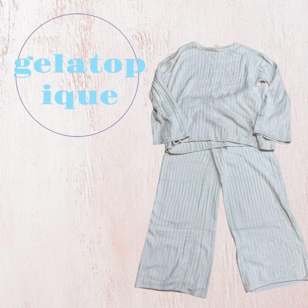 【gelatopique】ジェラート ピケ 調温スムーズィー　上下セット