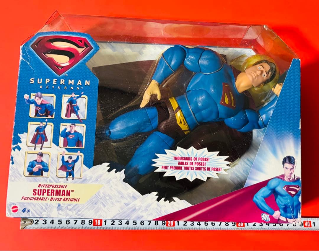 激レア 未使用 高さ約40cmスーパーマン リターンズ フィギュア