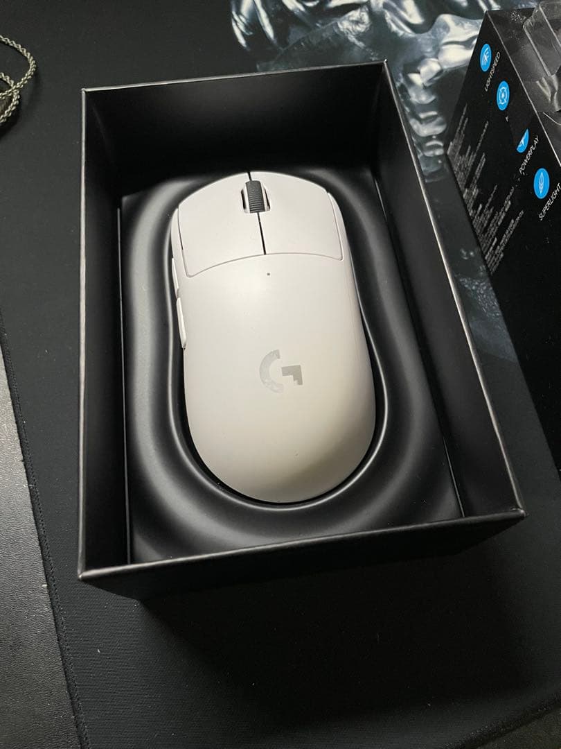 Logitech G PRO X SUPERLIGHT ホワイト（おまけ付き