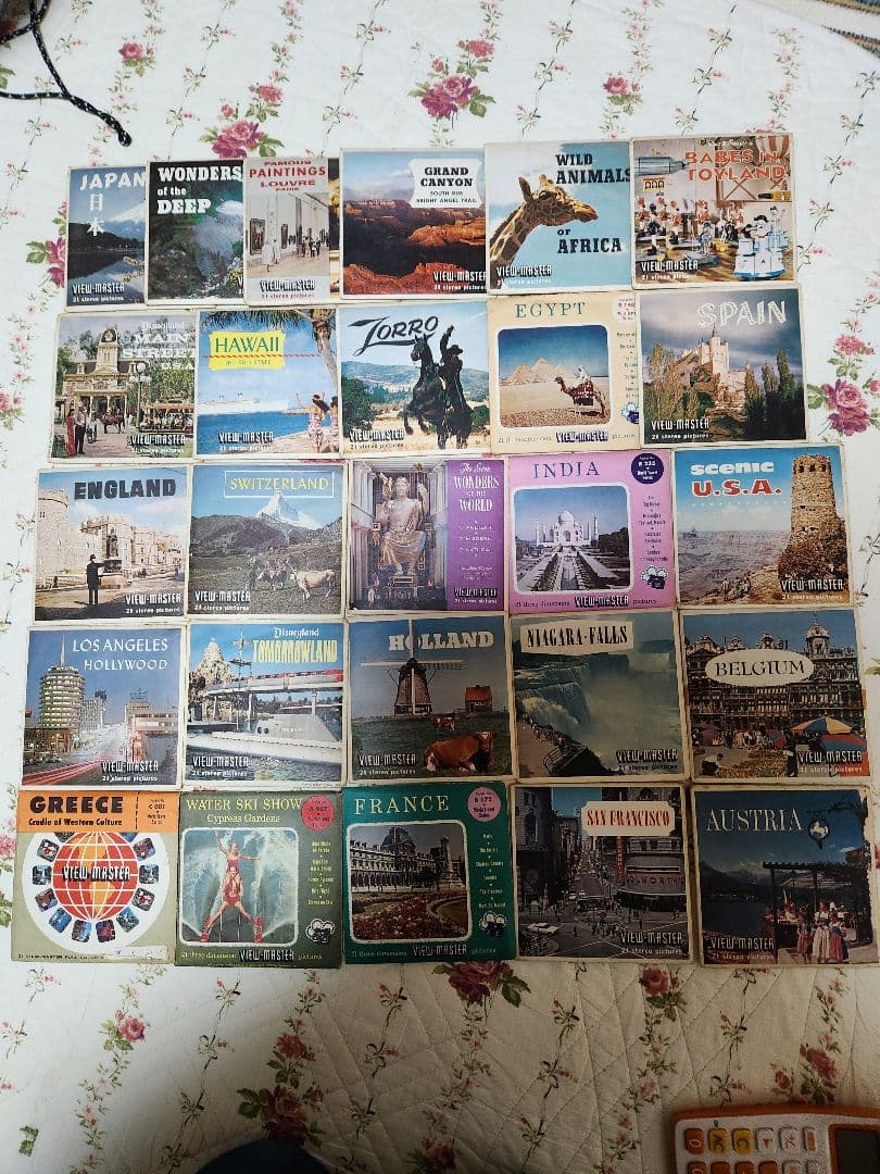 希少品！アメリカ製　　アンティーク　ディズニー　回転式スライド映写機各種