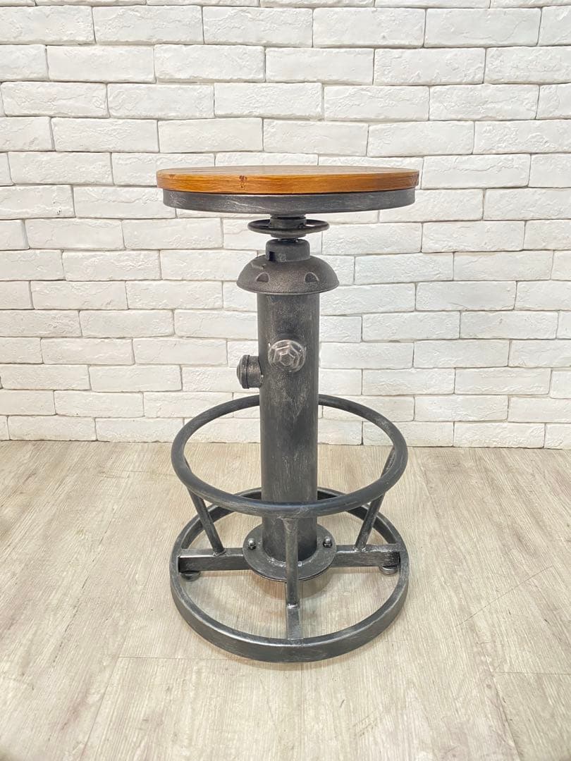 ⭐️【全国送料無料】定価5万円　ほぼ新品　 インダストリアル バースツール チェア