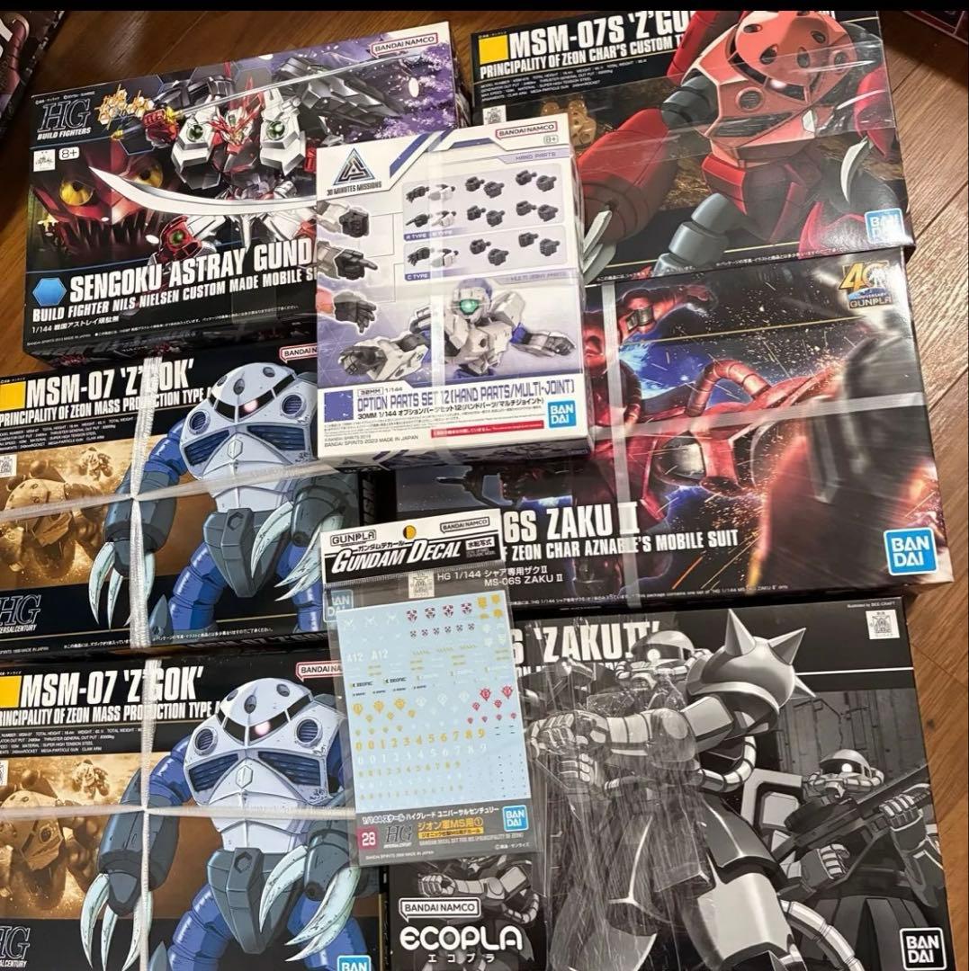 ガンプラ　まとめ　セット　デカール　ガンダム　プラモデル