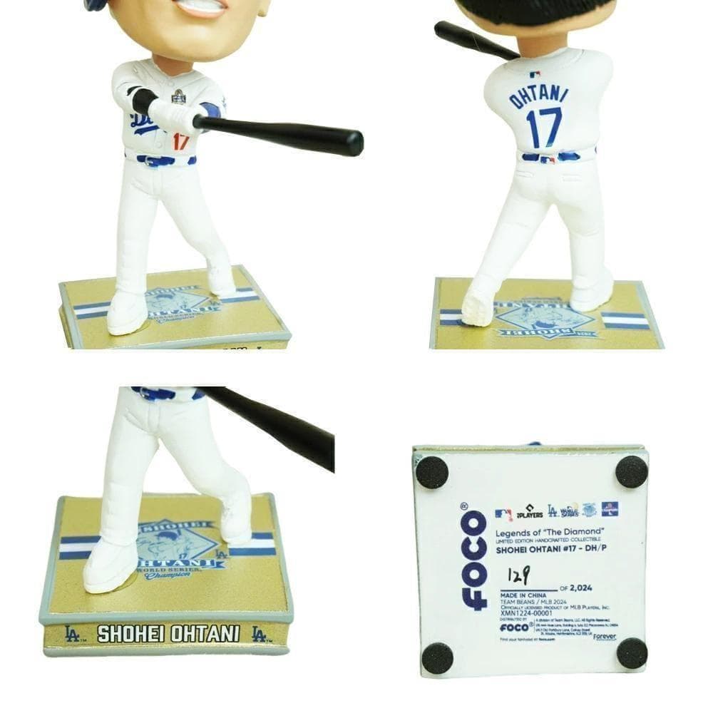 ヒ*ロ様 新品MLB公式限定ナンバー入りロサンゼルスドジャース大谷翔平ボブルヘッ