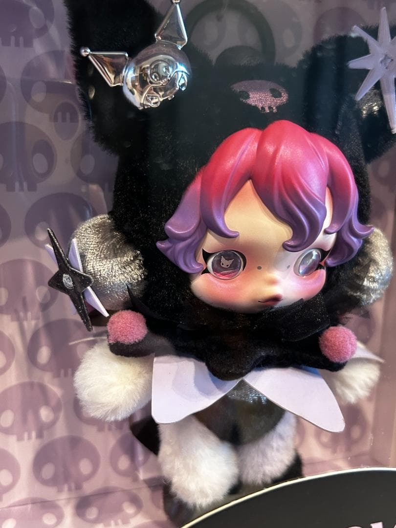 そ*ら様 ポップマート スカルパンダ x クロミ x マイメロディ ぬいぐるみペ