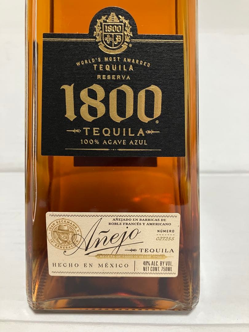 3本セット【☆アサヒ】1800 アネホ テキーラ 750ml