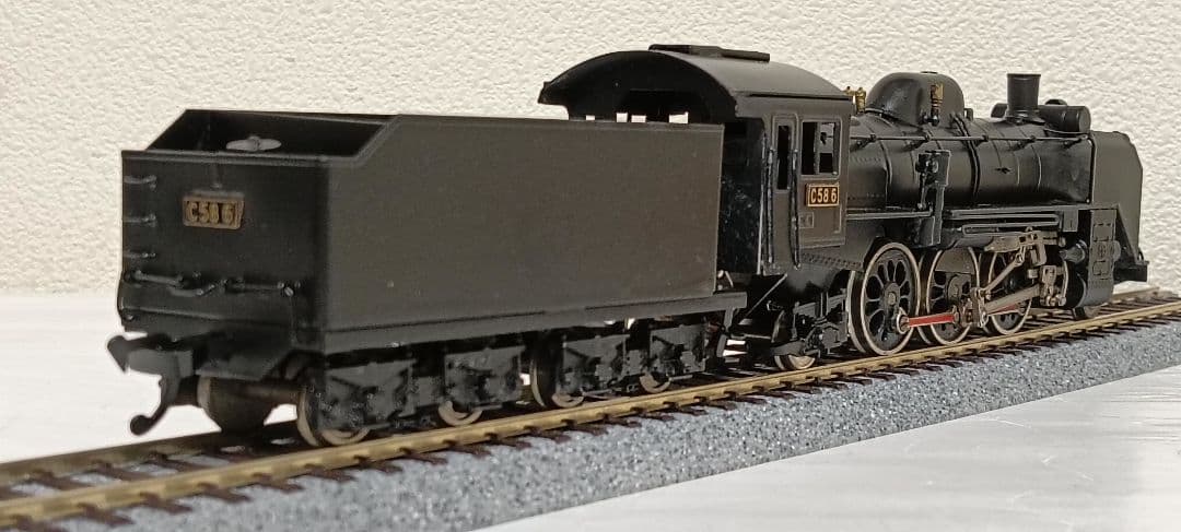 HOゲージ 宮沢模型 Ｃ58 蒸気機関車、メンテナンス済
