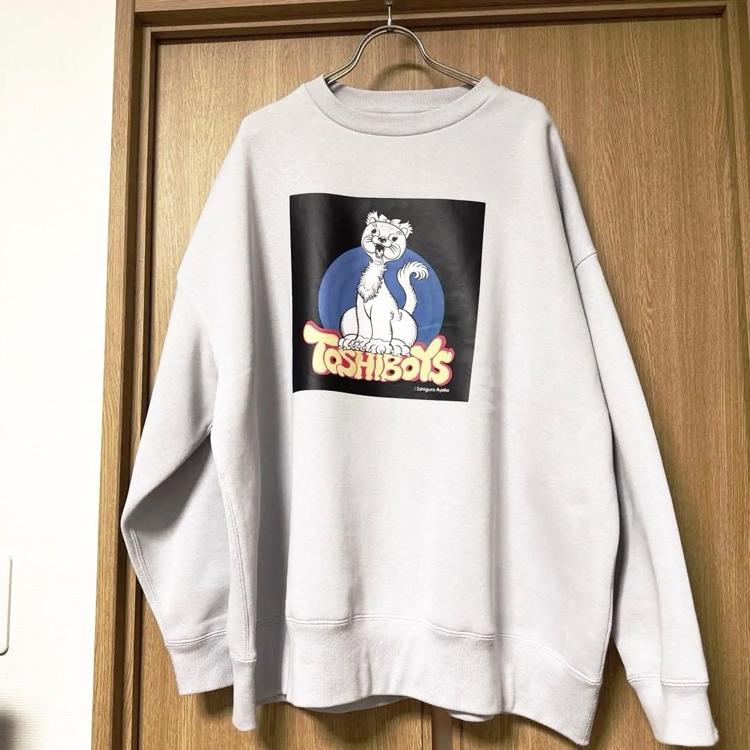 美品　都市ボーイズグッズパーカー呪物トレーナー石黒亜矢子呪いの猫ちゃん