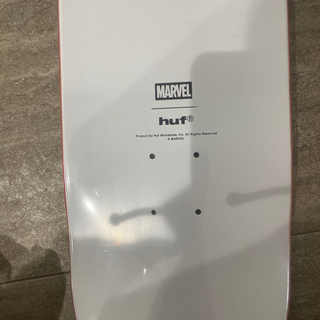 スパイダーマン スケートボードデッキ HUF