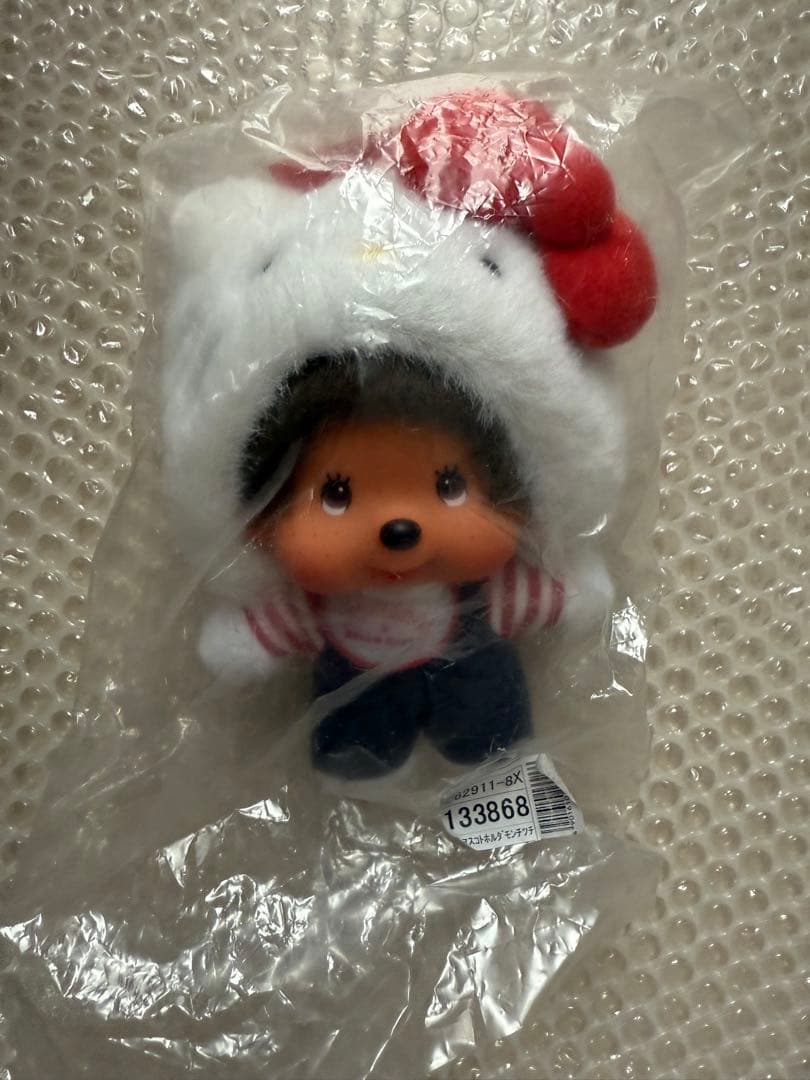 サンリオコラボ ハローキティ モンチッチ マスコットホルダー