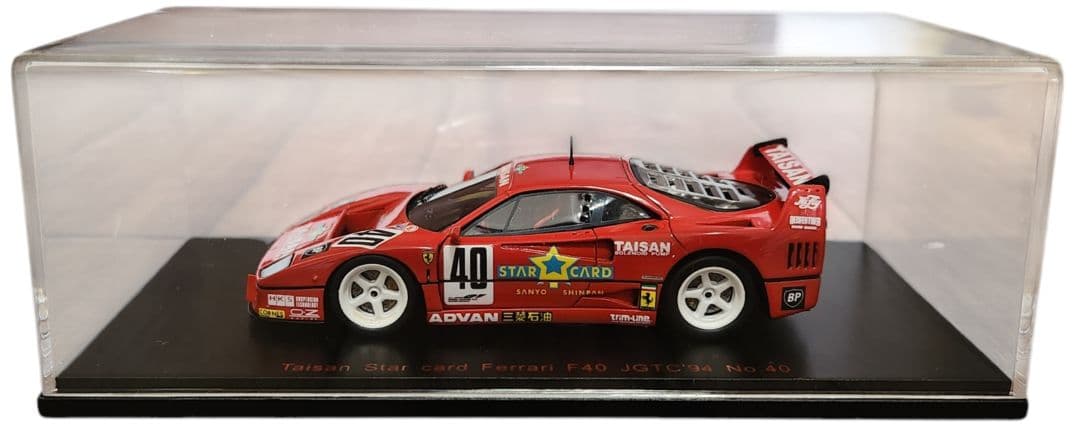 ミニカー Red Line 1/43 Taisan Ferrari F40 JGTC