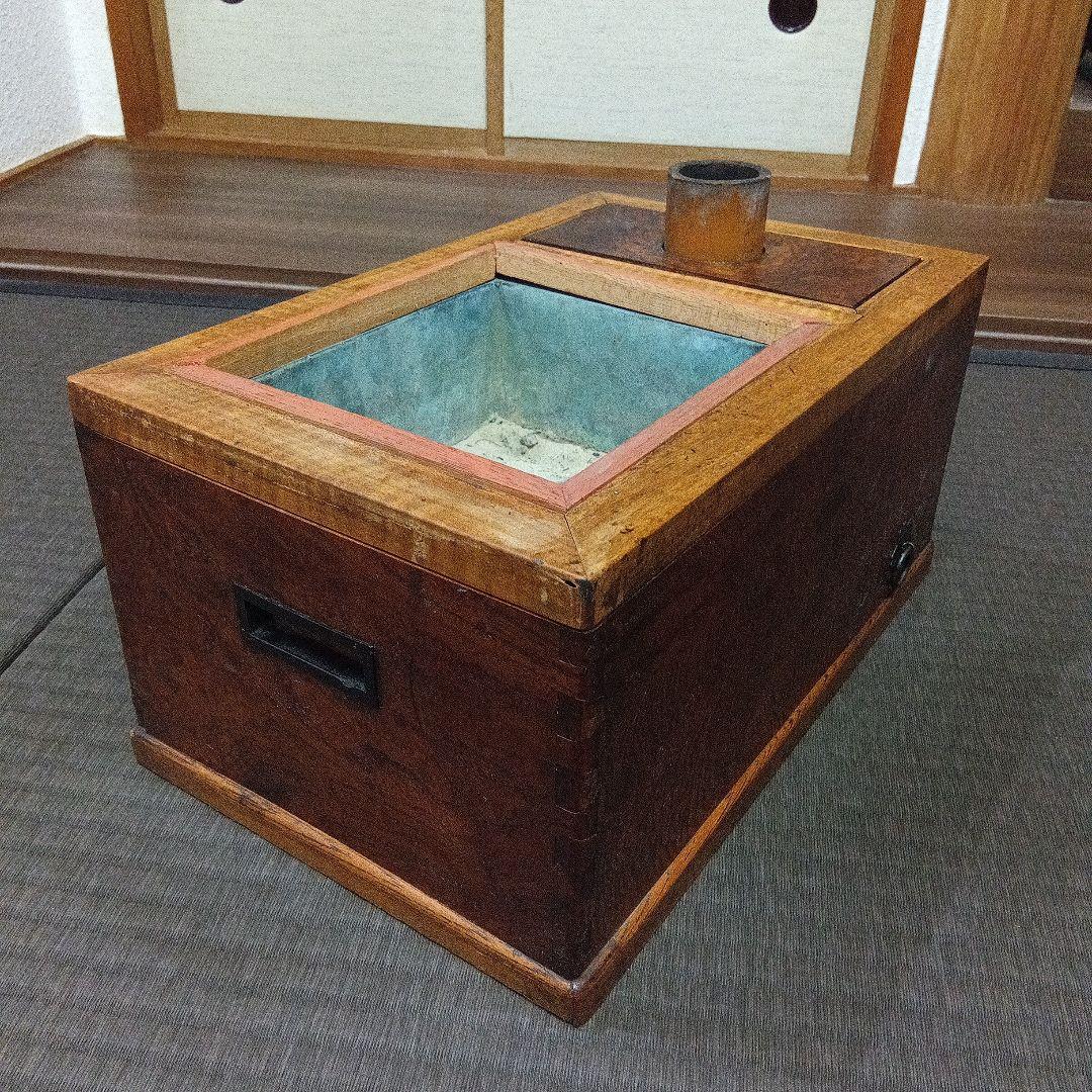 「ビィンテージ アンティーク」古美術 骨董 古道具 デスプレー 煙管盆 実使用品