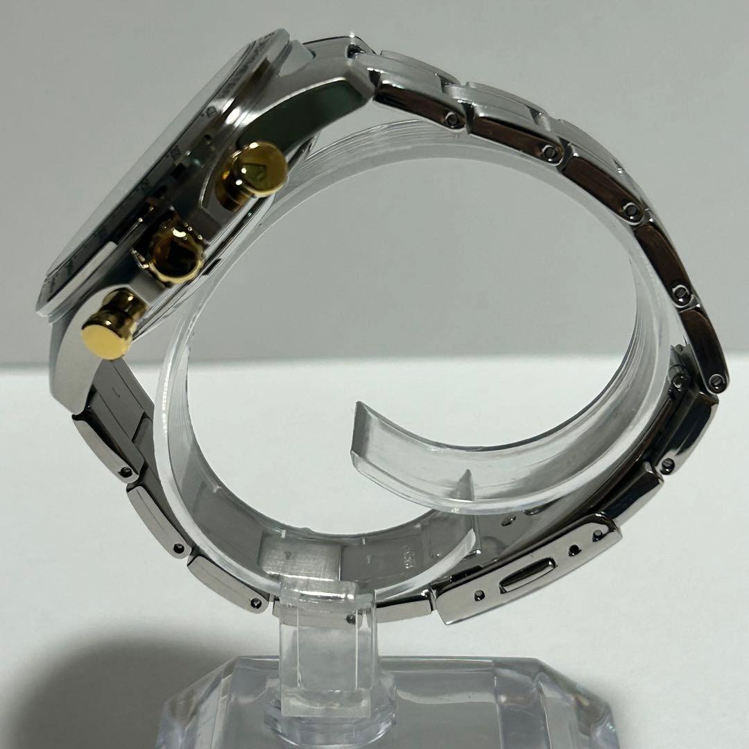 稼働 SEIKO セイコー スピリット クォーツ クロノグラフデイト