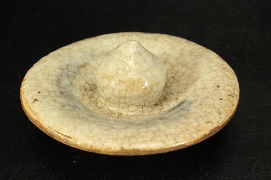 茶道具 絵志野 水指 時代物(ZE574)