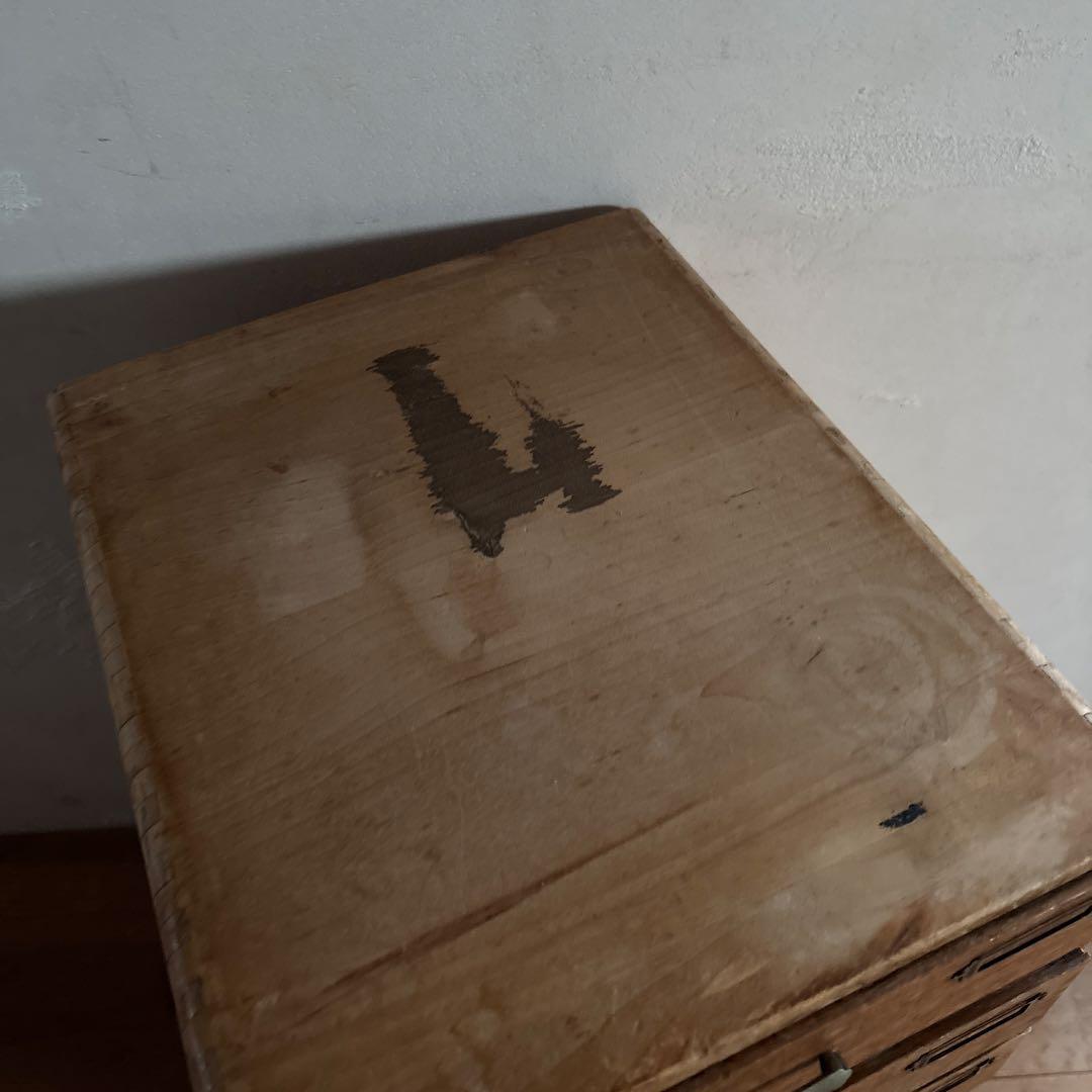 古引き出しアンティーク　古道具　古家具　古道具引き出し