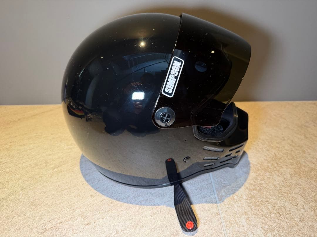 SIMPSON シンプソンヘルメット M30 ブラックツヤあり