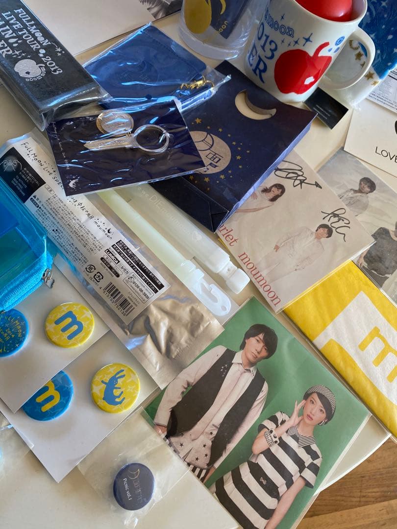 moumoon LIVE グッズ 非売品 希少品 ファンクラブ会報等 ばら売り可