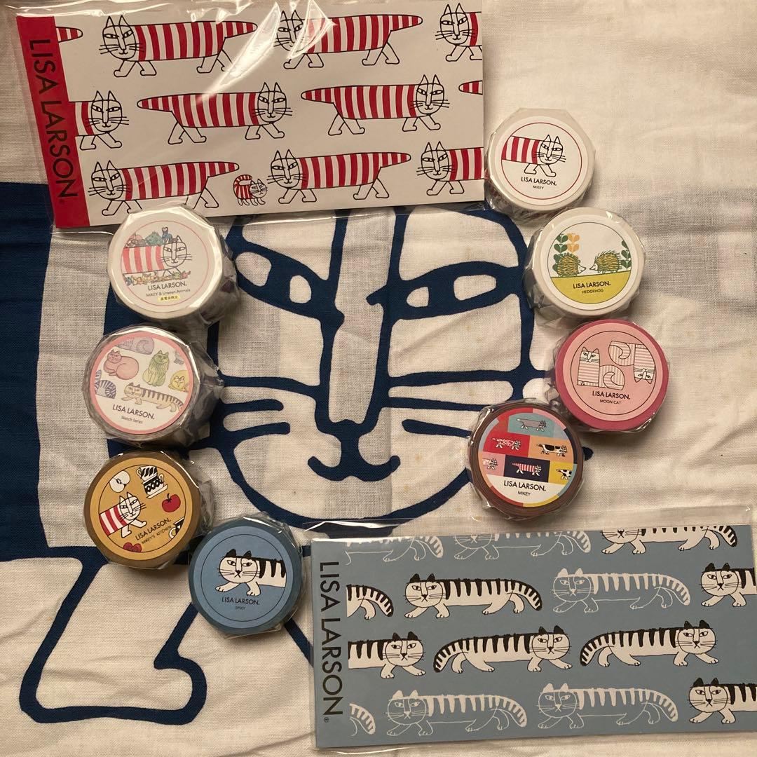 リサラーソン展　マスキングテープ 一筆箋 スケッチ マイキー 展覧会限定