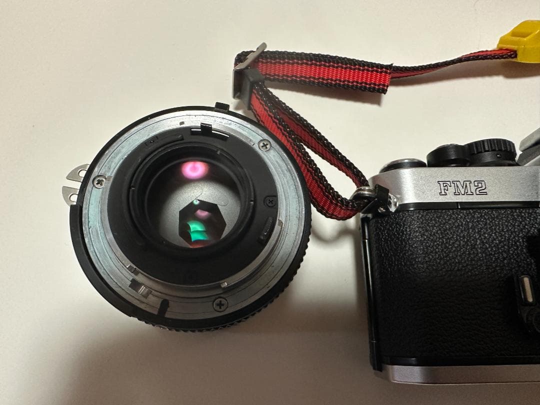 Nikon NewFM2 フィルムカメラ　シルバー NIKKOR 35mm F2